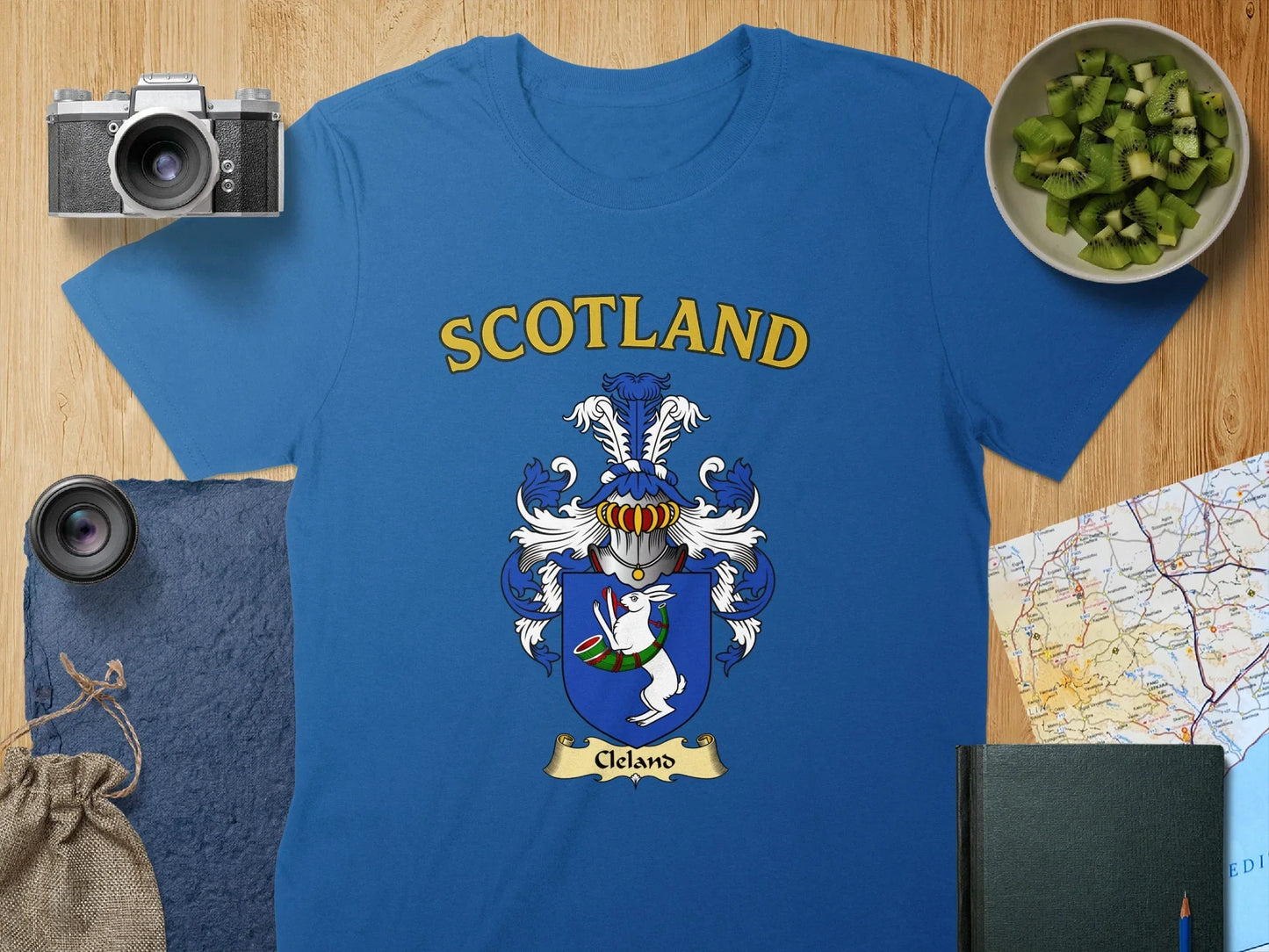 Scotland Clan Graphic Tee Celtic Heritage Shirt product