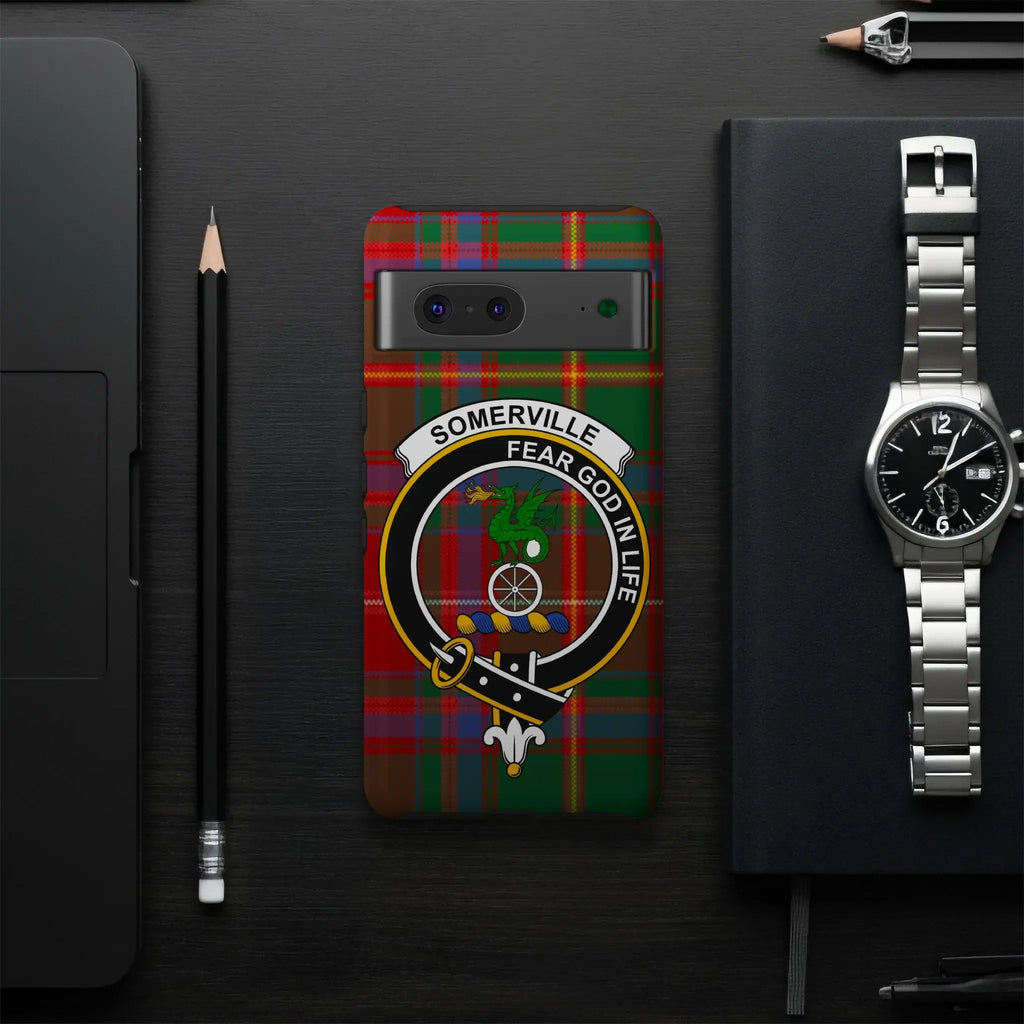 Somerville Fear God in Life Plaid Phone Case