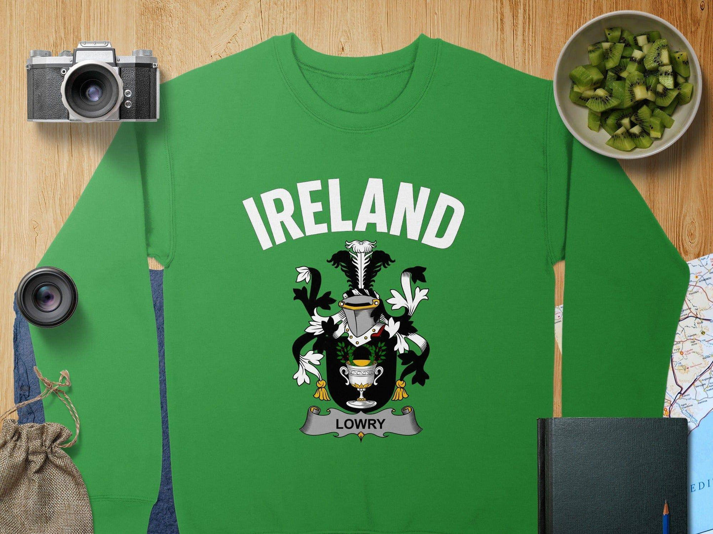 Ireland Lowry Green Sweatshirt Clothing Product