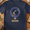 Smyth Scottish clan crest T-shirt in Navy