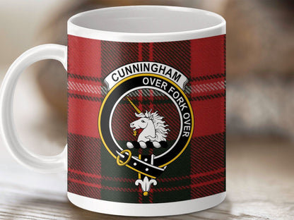 Cunningham Over Fork Over Plaid Design Mug product