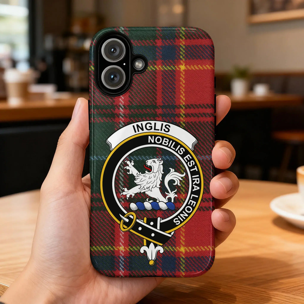 Inglis Nobilis Est Ira Leonis Phone Case Design