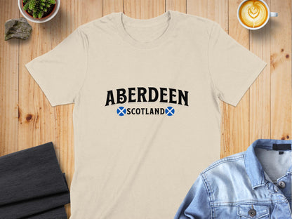 Celebrate Aberdeen and Scotland Heritage T-Shirt - Living Stone Gifts