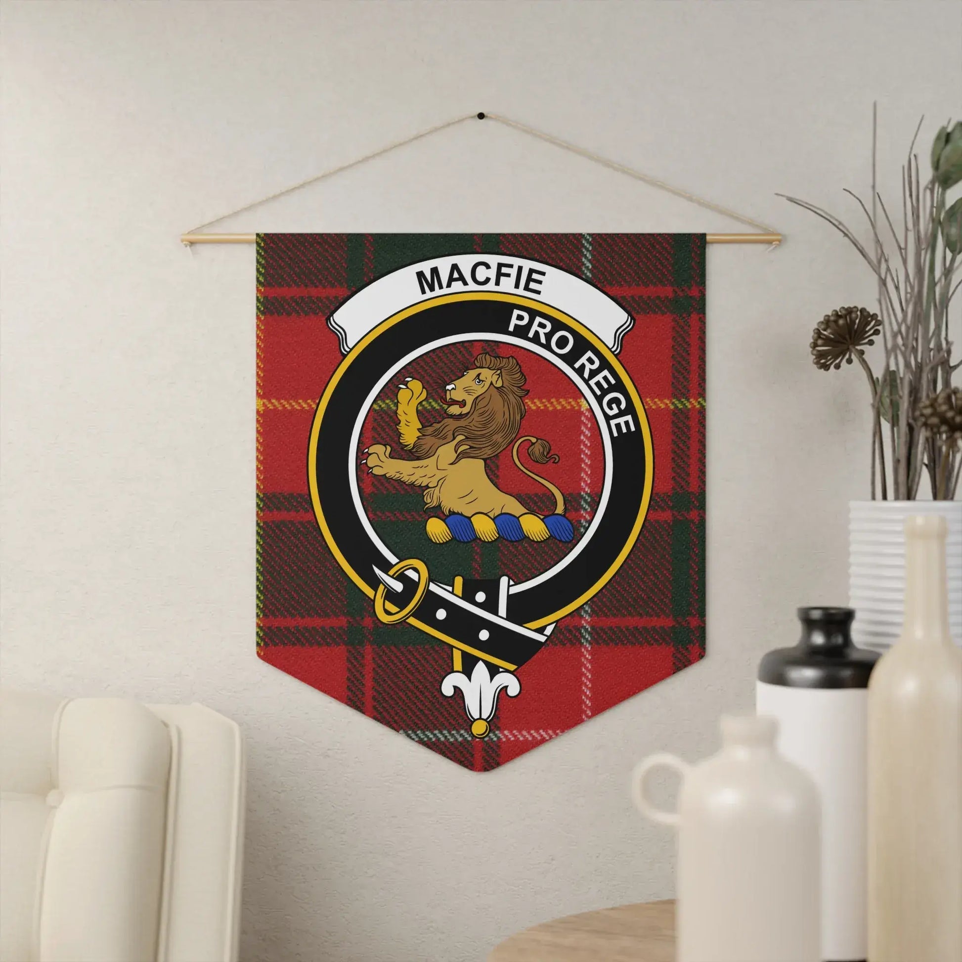 Macfie Pro Rege Lion Emblem Wall Decor Product