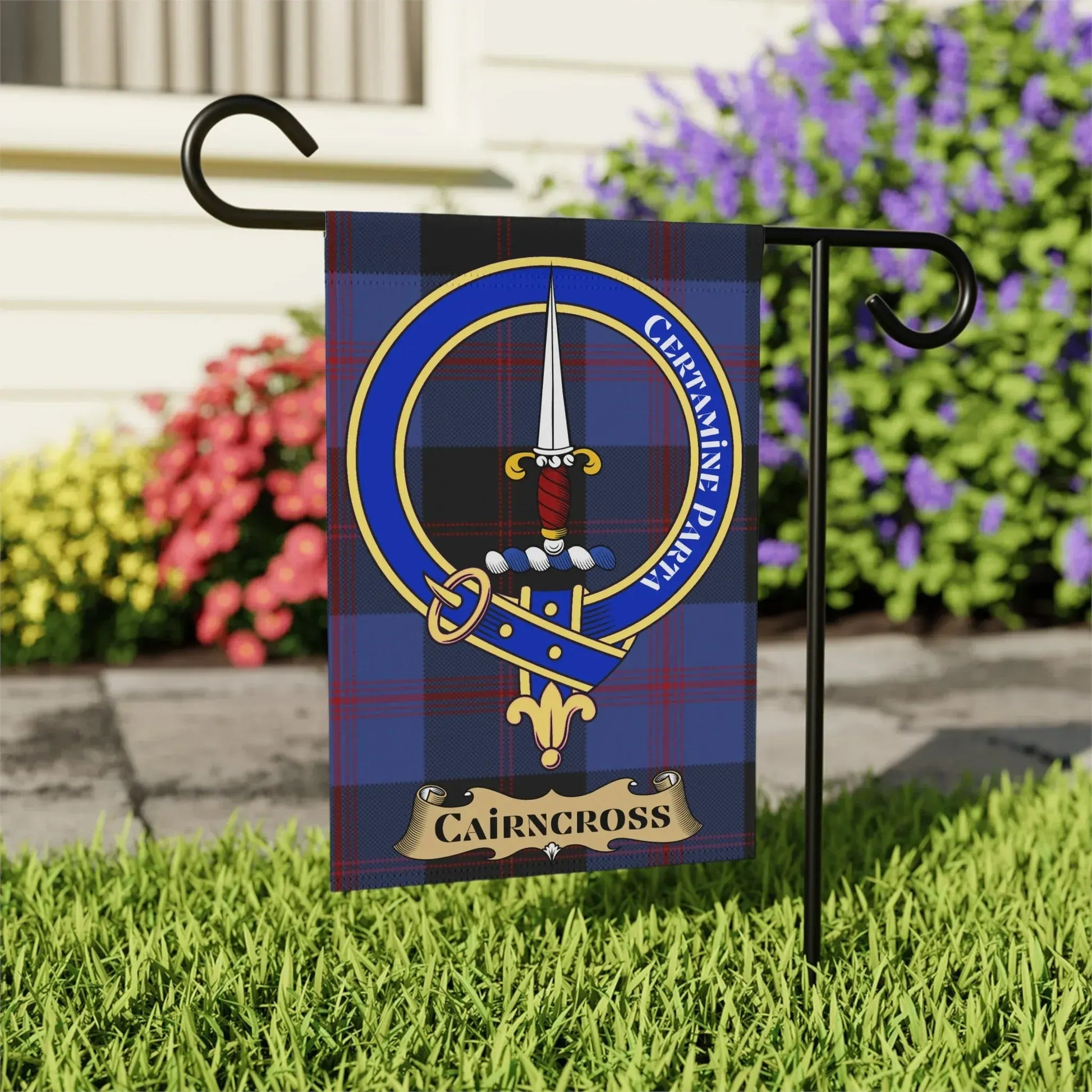 Authentic Cairncross Crest Garden Flag product