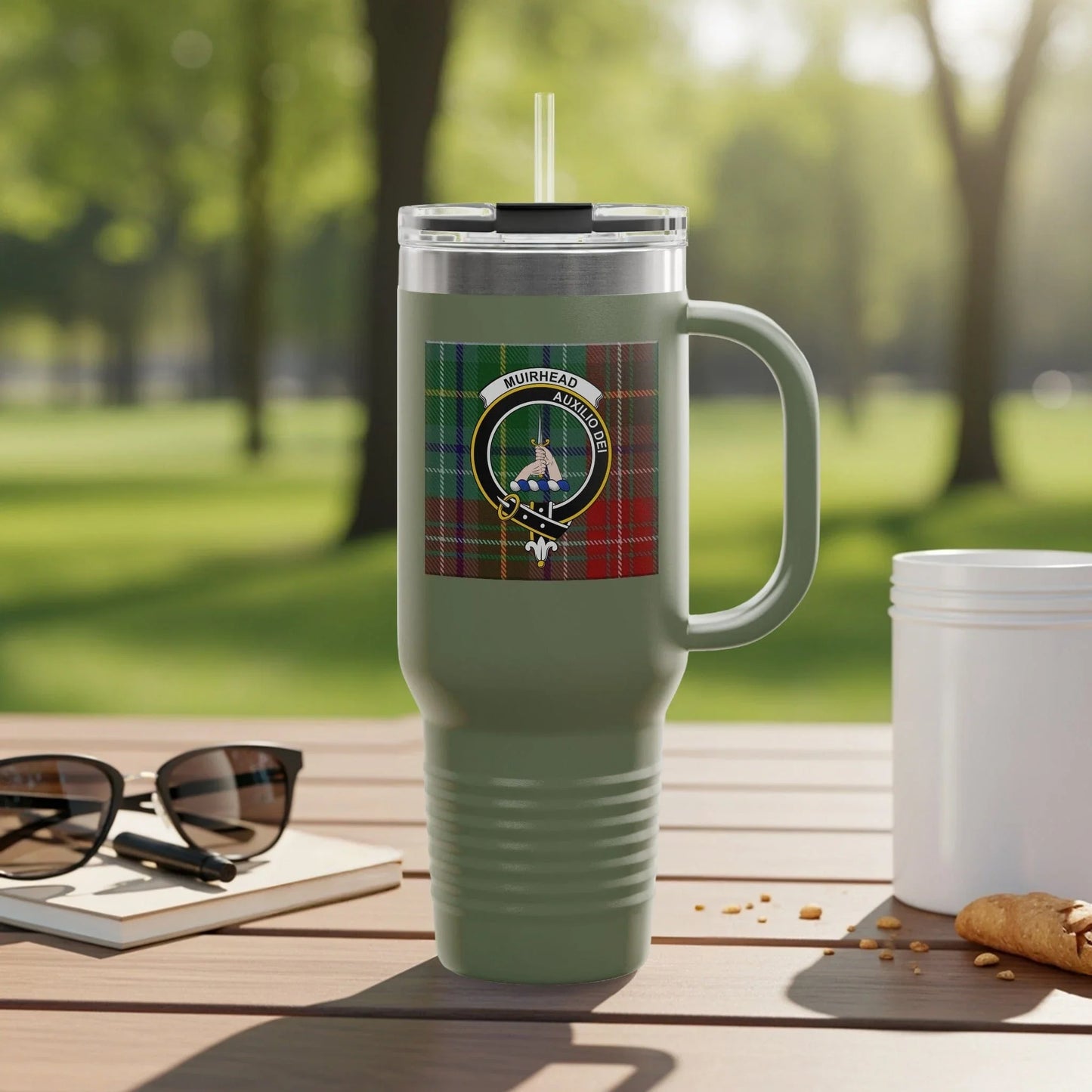 Muirhead Authentic Clan Plaid Travel Mug product