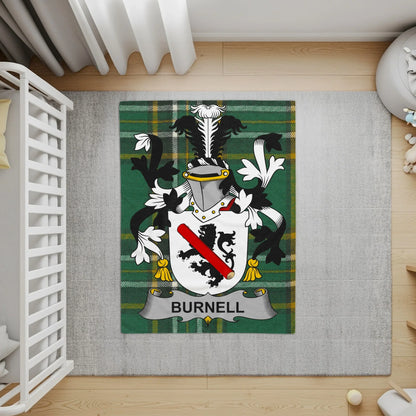 Personalized Family Crest Indoor Area Rug product
