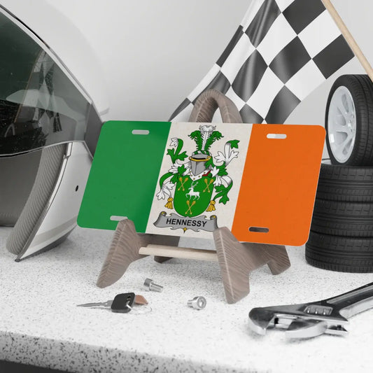 Colorful Racing Hennessy Design Custom License Plate product