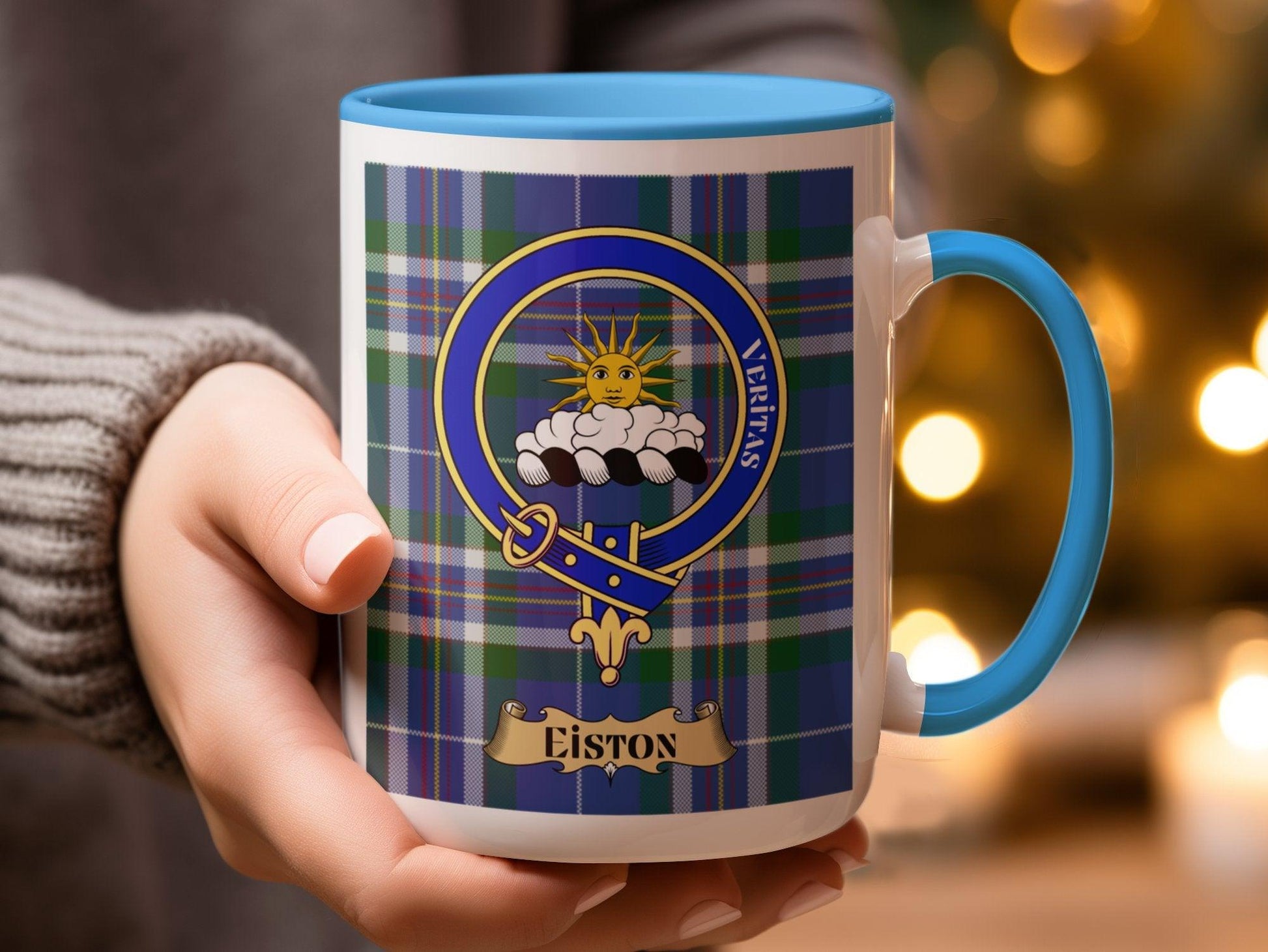 Stylish Scottish Clan Crest Plaid Mug for Unique Gifts - Living Stone Gifts