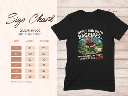 Don't Run With Bagpipes You Could Poke An Eye Out T-Shirt product type