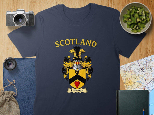 Scotland Littellman Design Crest T-shirt product type