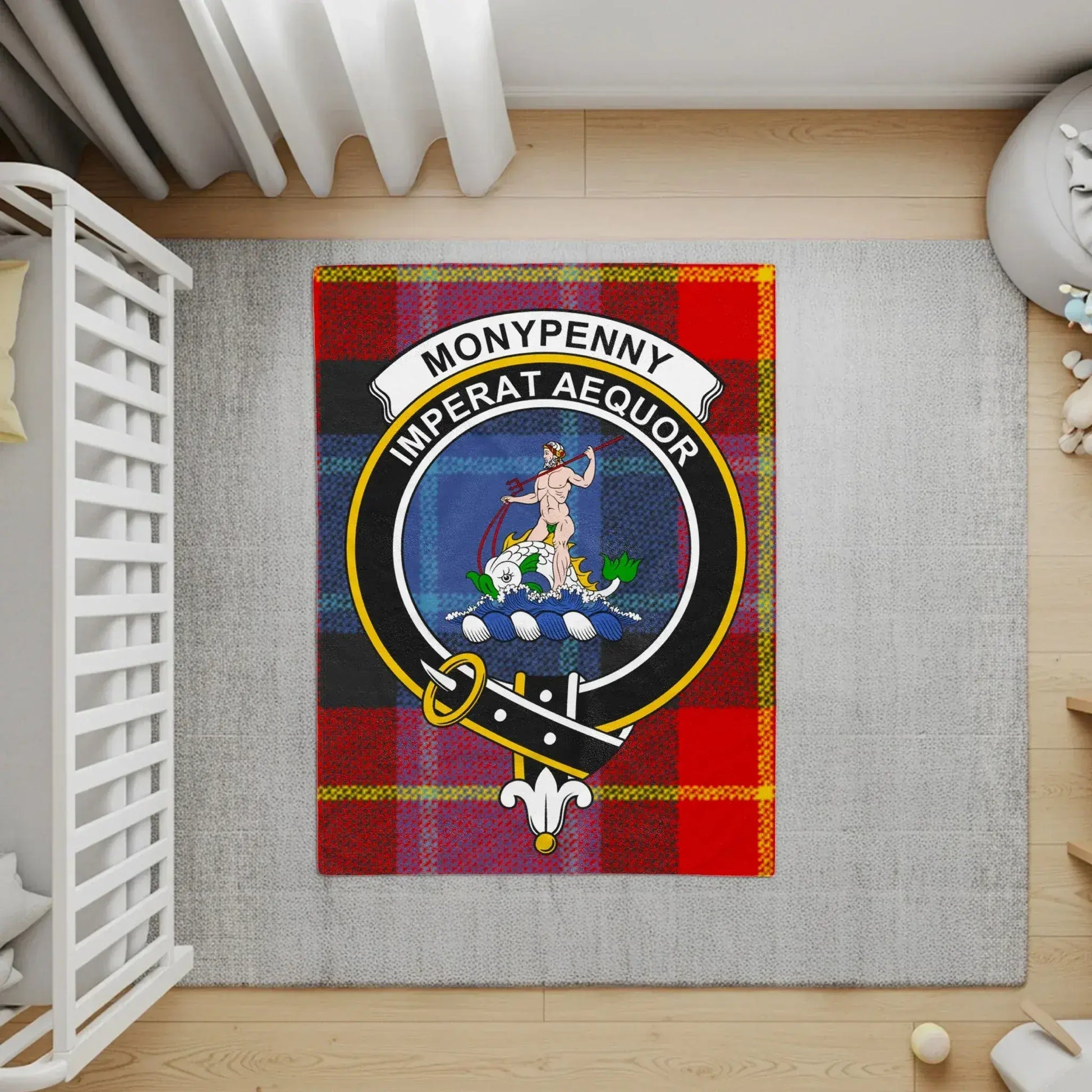 Custom Design Moneypenny Clan Tartan Crest product type