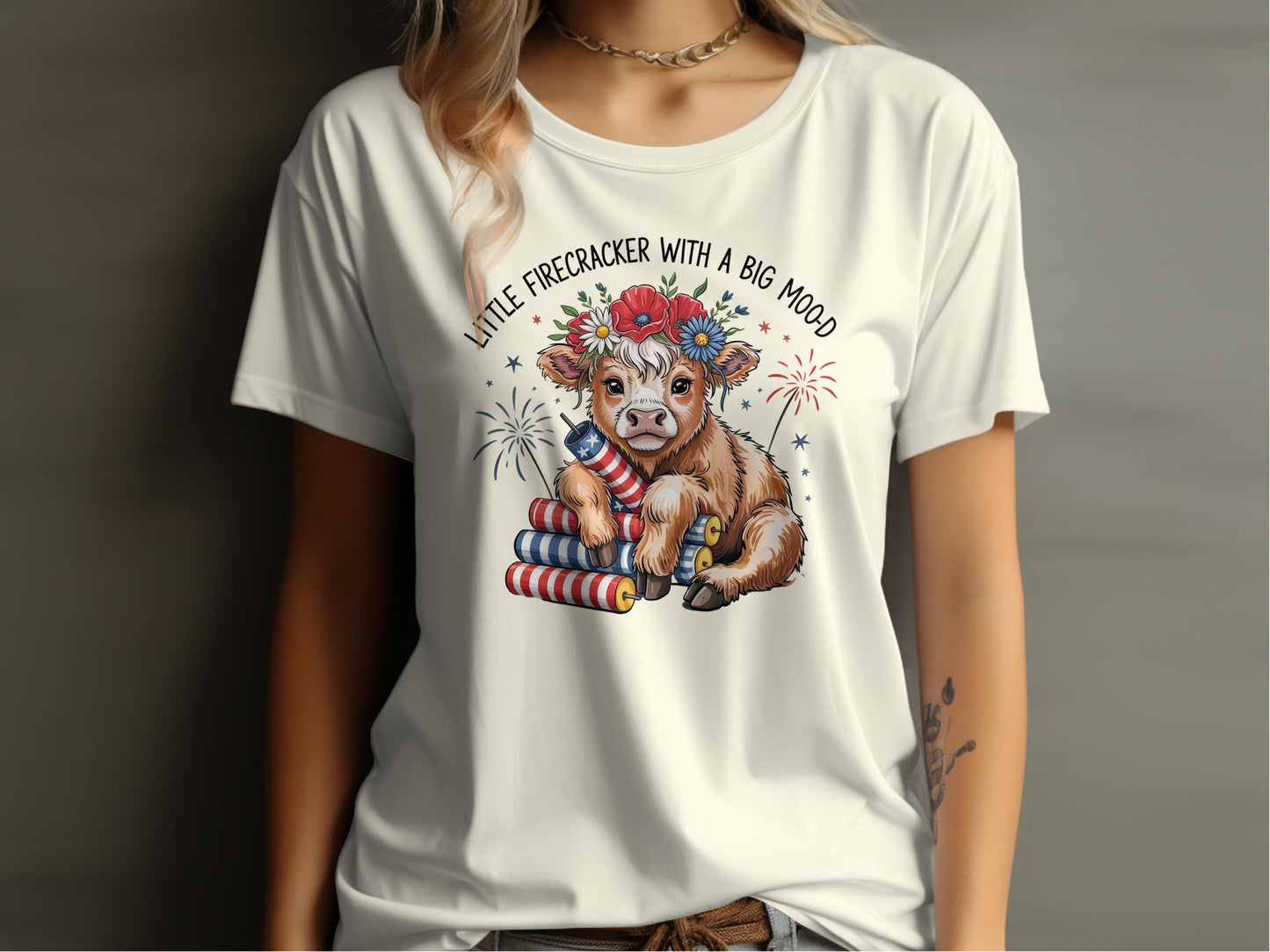 Little Firecracker With A Big Mood T-Shirt product type