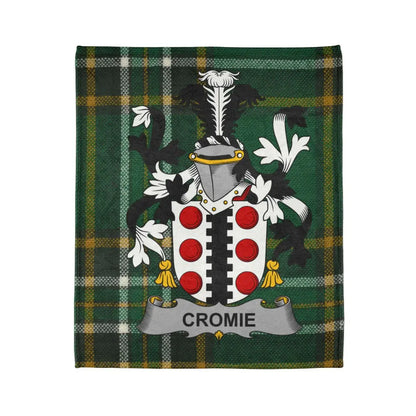 Cromie Coat of Arms Tartan Design Blanket product