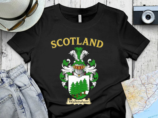 Scotland Walkinshaw Crest Black T-shirt product