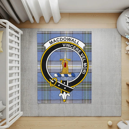 Macdowall Vincere Vel Mori Crest Plaid Rug product
