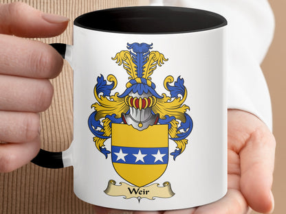 Clan Weir Scottish Coat of Arms Mug - Living Stone Gifts