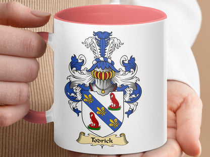 Todrick Clan Scottish Coat of Arms Mug - Living Stone Gifts