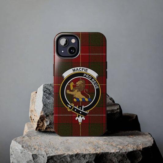 MacFie Clan Scottish Tartan Cell Phone Case - Celtic Ancestry Gifts