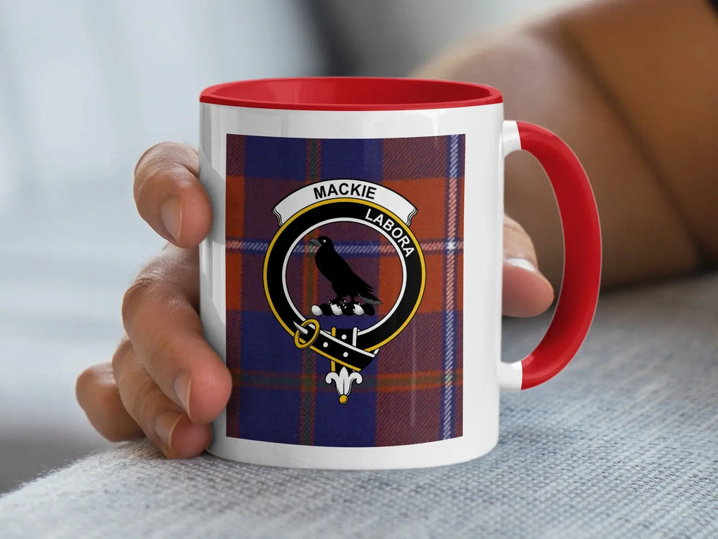 Mackie Labora Crest Design Printed Coffee Mug