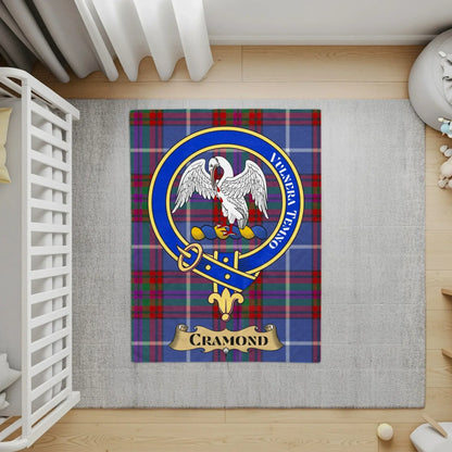 Clan Cramond Tartan Pattern Rug Nursery Decor product
