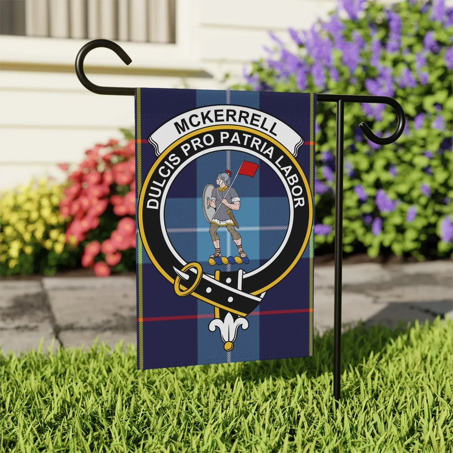 McKerrell Dulcis Pro Patria Labor Garden Flag product