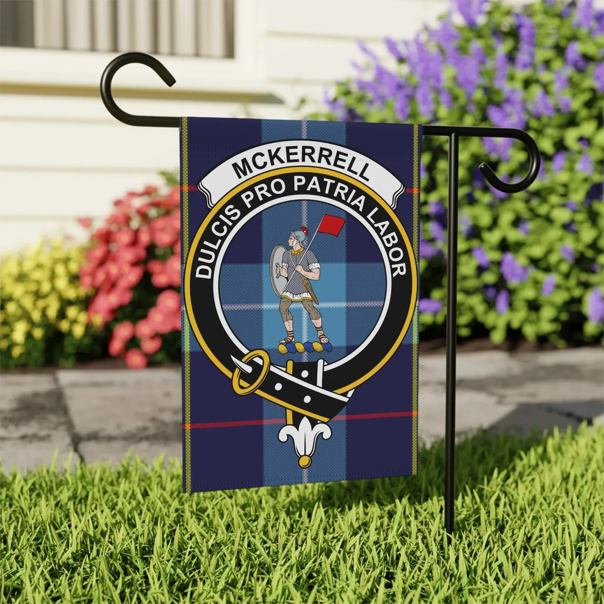McKerrell Dulcis Pro Patria Labor Garden Flag product