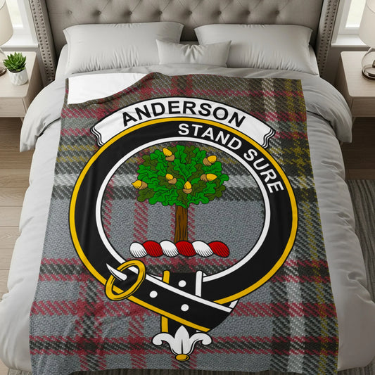 Anderson Stand Sure Plaid Blanket Cozy Product