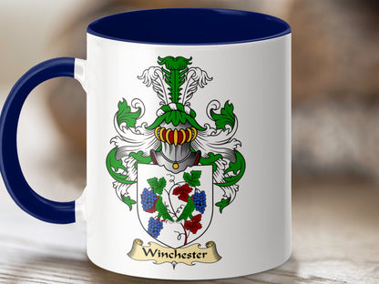 Clan Winchester Scottish Coat of Arms Mug - Living Stone Gifts