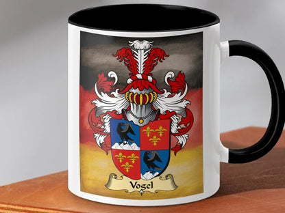 Vibrant Heraldic Design Coffee Mug Beverage Holder product