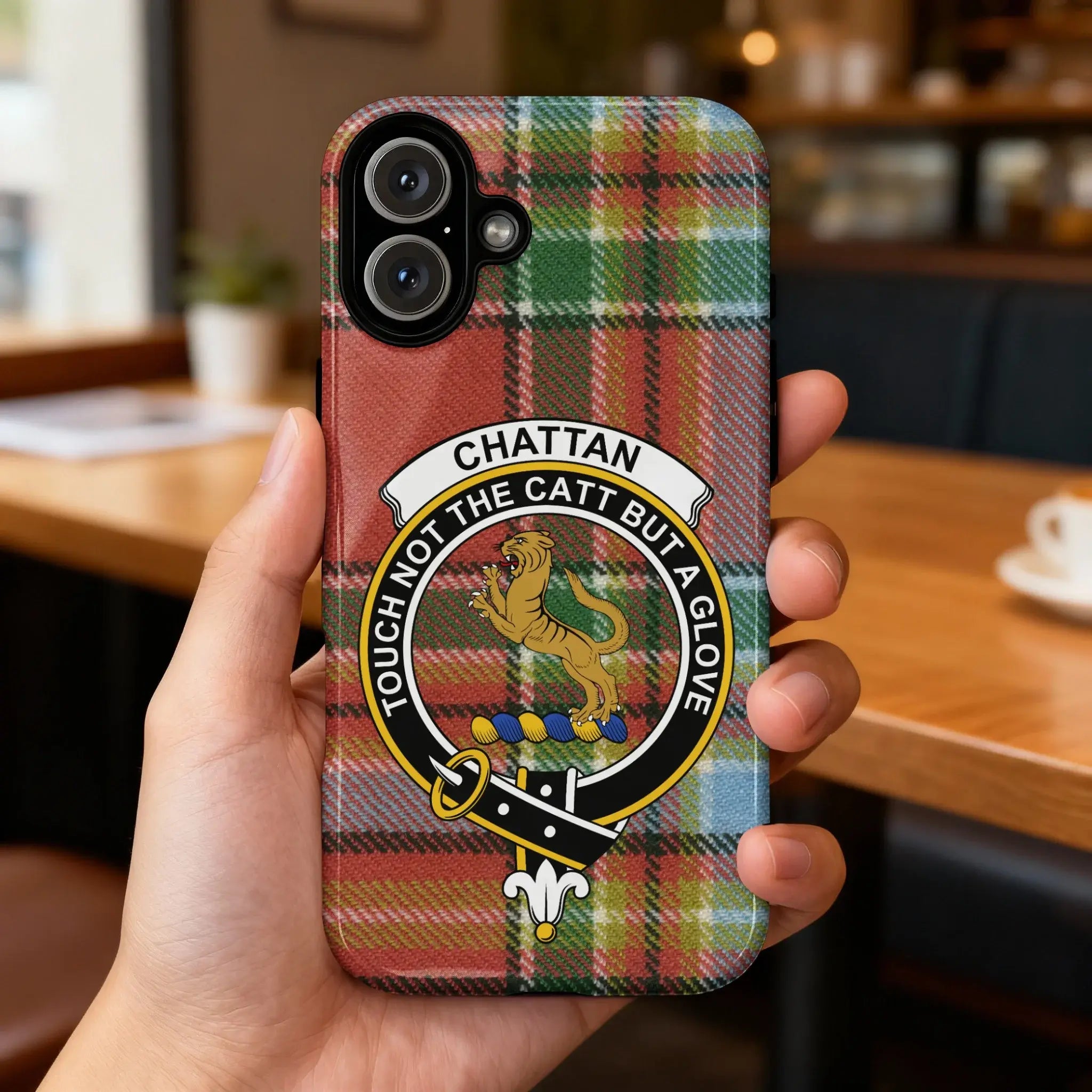 Chattan Touch Not The Catt But A Glove Phone Case