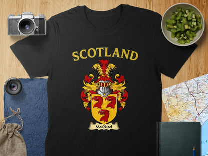 Scotland MacNicol Family Crest T-shirt product type
