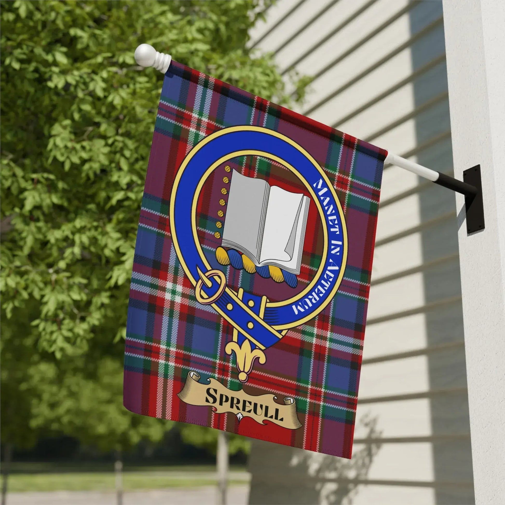 Custom Clan Crest Outdoor Decor Flag Product