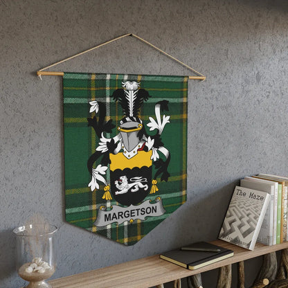Margetson Coat of Arms Tartan Wall Hanging product