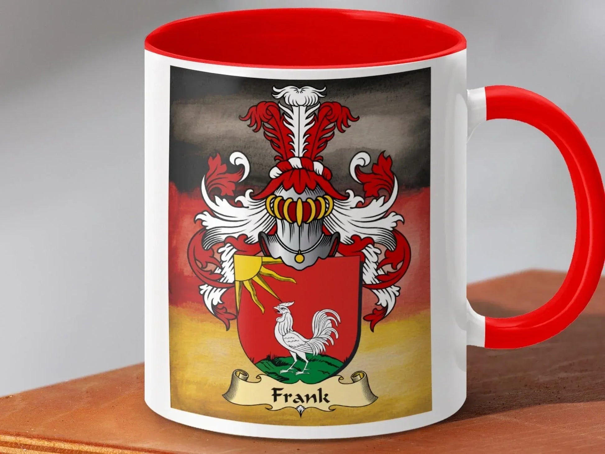 Custom Family Crest Personalized Mug product type