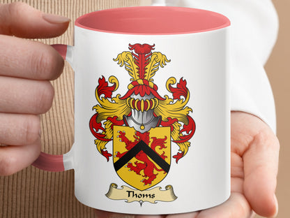 Clan Thorns Scottish Coat of Arms Mug - Living Stone Gifts