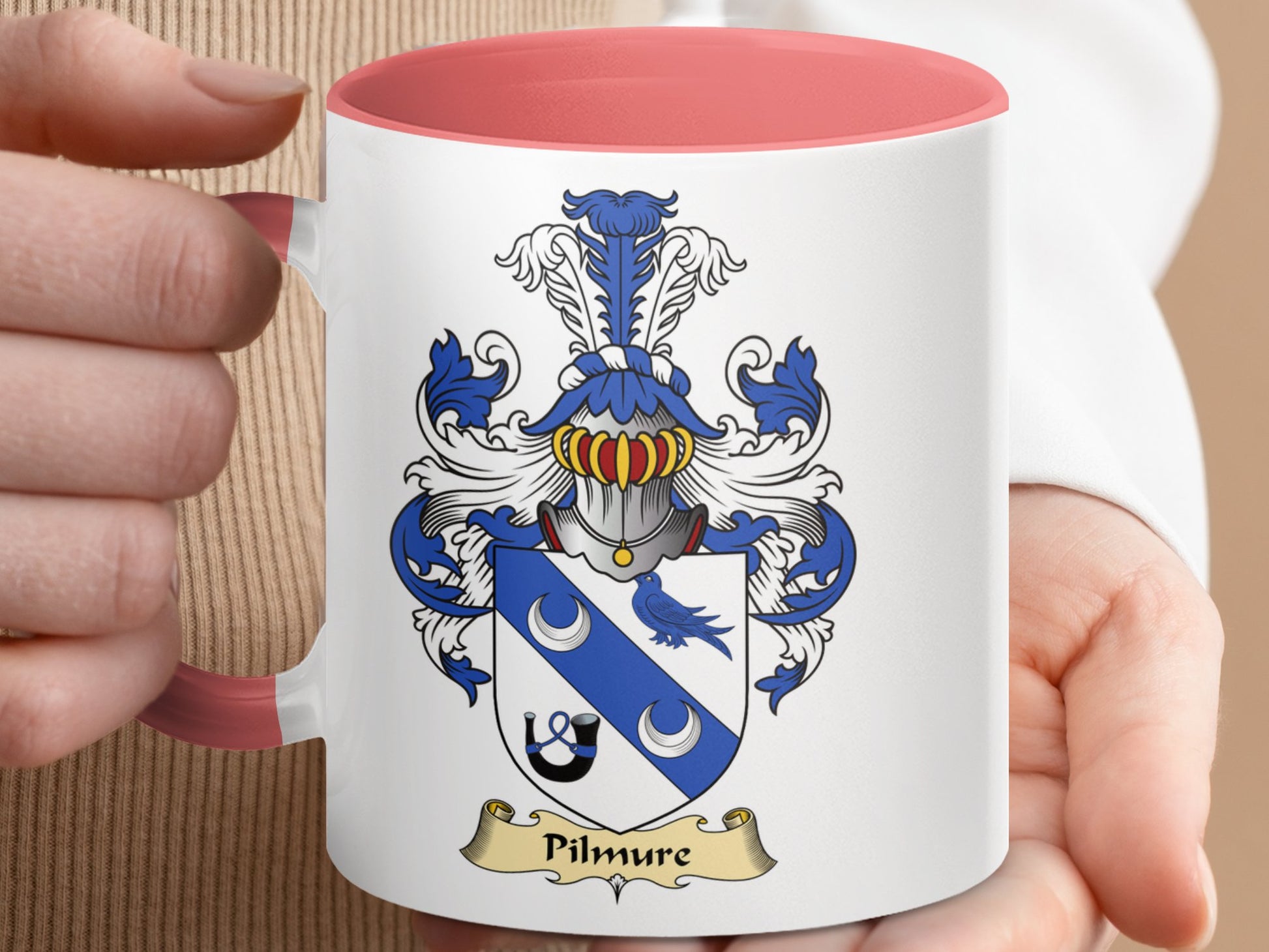 Pilmure Scottish Coat of Arms Mug - Living Stone Gifts