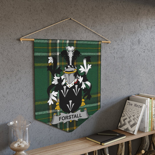 Forstall Family Crest Plaid Tapestry Decorative Product