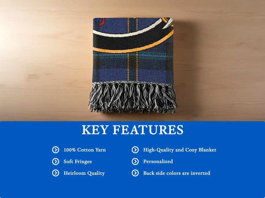 High-Quality and Cozy Blanket Soft Fringes Blanket