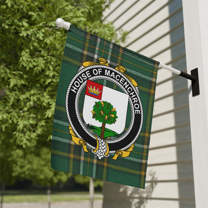 House of MacEnchroe personalized garden flag