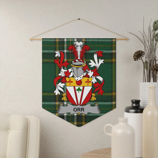 Orr Family Crest Custom Wall Hanging product type