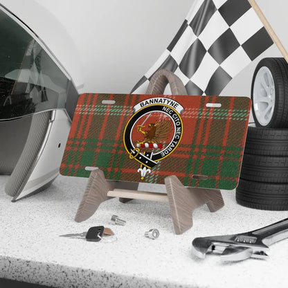Bannatyne Plaid Pattern Custom License Plate product