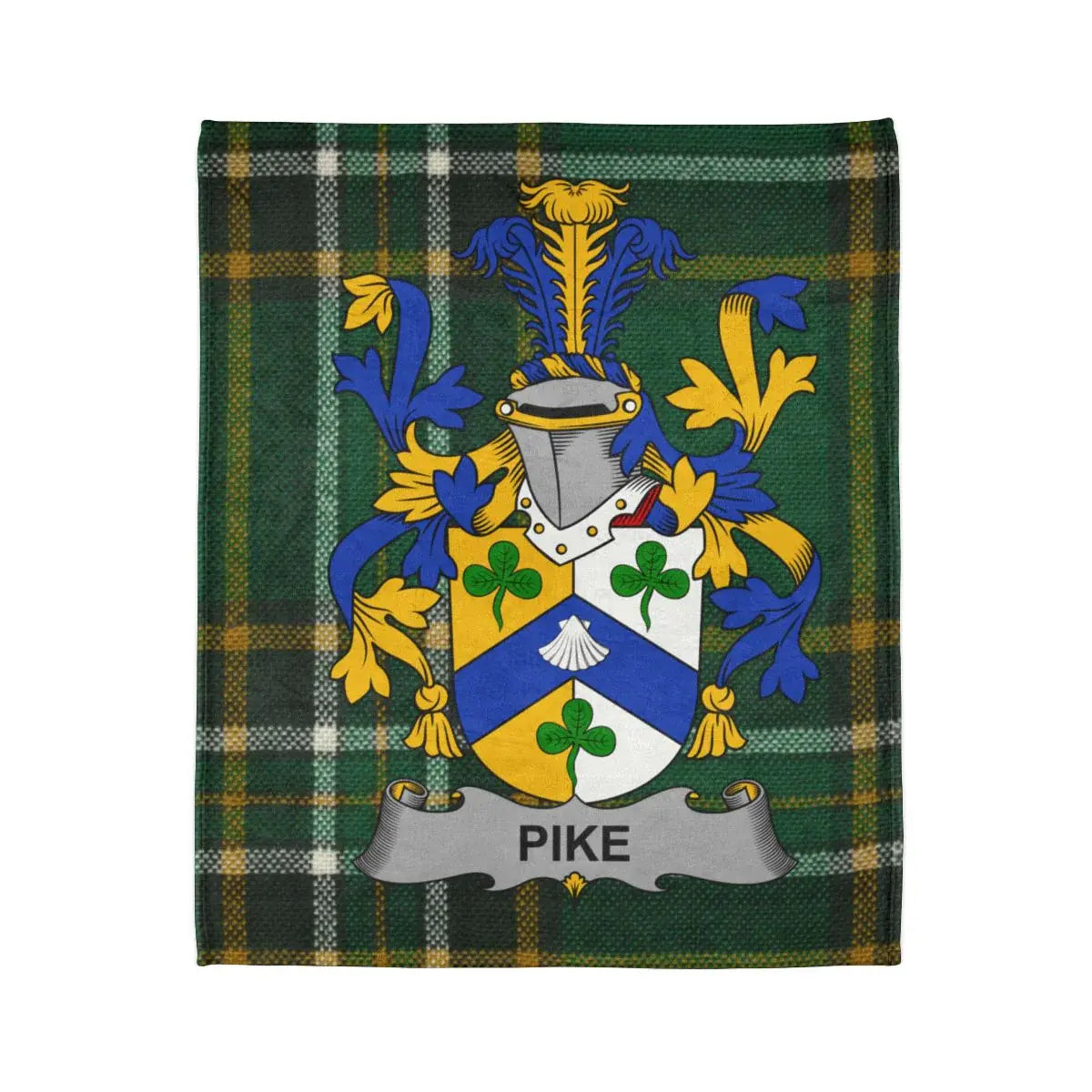 Pike Coat Of Arms Full Color Printed Blanket product