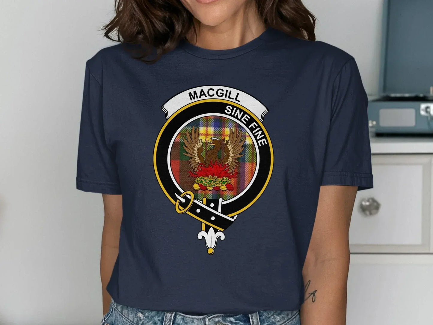MacGill Sine Fine Crest Emblem T-shirt product