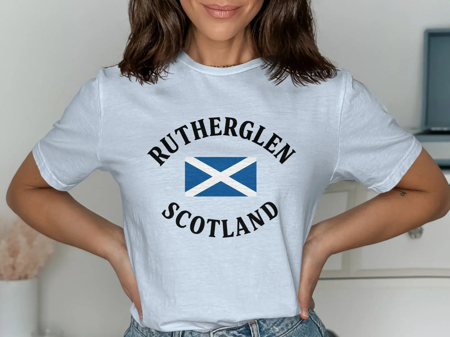 Rutherglen Scotland Graphic Design T-Shirt product type
