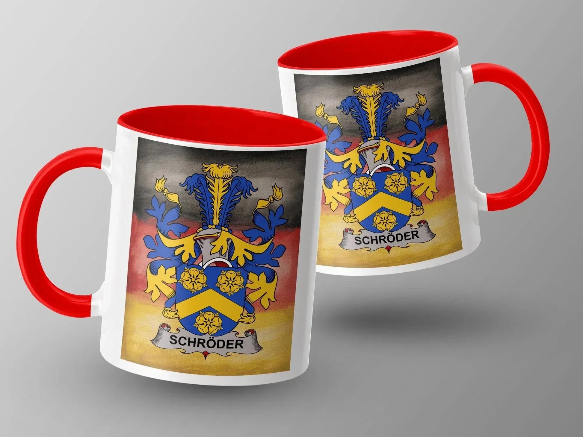 Family Crest Customized Schroder Mug product type