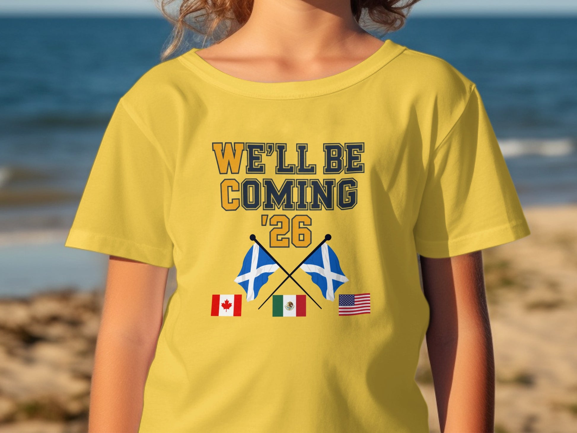 We'll Be Coming '26 Flags Graphic T-Shirt
