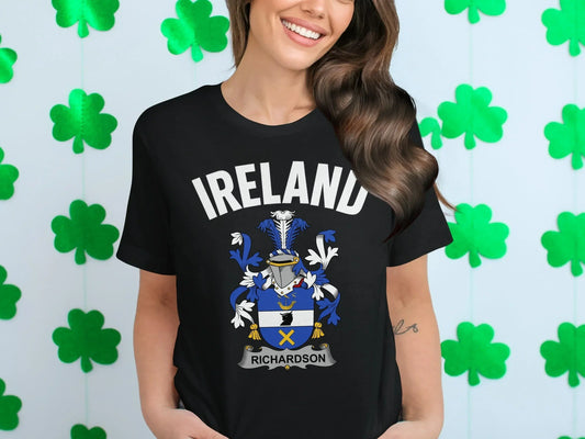 Ireland Richardson Family Crest T-Shirt product