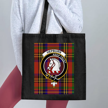 Hepburn Keep Trust Scottish Crest Tartan Tote Bag - Living Stone Gifts