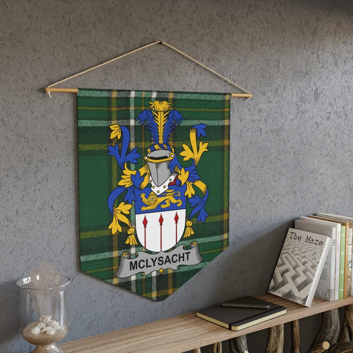 McLysacht Crest Wall Banner Decorative Product